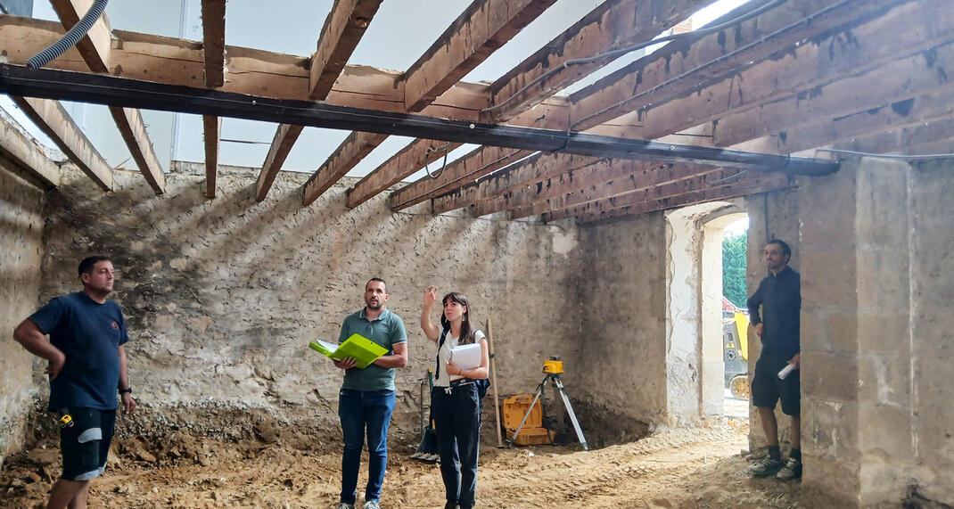 Travaux Baudière 02/09/2025 Travaux Baudière 02/09/2025